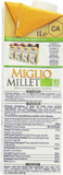 ISOLA BIO Organic Millet Drink Unsweetened 1ltr (PACK OF 4)