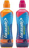 Lucozade Sport Isotonic Drink Mixed Flavour Selection Box (12 x 500ml) - Orange, Raspberry
