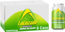 Lucozade Energy Zero Sugar Drink Pink Lemonade 330ml can (Pack of 6)