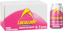 Lucozade Energy Zero Sugar Drink Pink Lemonade 330ml can (Pack of 6)