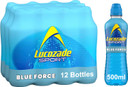 LUCOZADE SPORT BLUE FORCE 500ML x 12