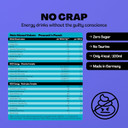 HOLY Energy Gaming Booster 10 Tasting Box Peacock's Punch with citrus, pomegranate & coconut flavour powder | 10 servings with NewCaff & green tea extract | Focus Drink | Vegan with natural flavours