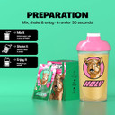 HOLY Energy Gaming Booster 10 Tasting Box Cactus Camel with prickly pear flavour powder | 10 portions with NewCaff & green tea extract | Focus Drink | Vegan with 100% natural fruit flavours