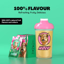 HOLY Energy Gaming Booster 10 Tasting Box Cactus Camel with prickly pear flavour powder | 10 portions with NewCaff & green tea extract | Focus Drink | Vegan with 100% natural fruit flavours