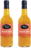 The Cultured Food Company Kimchi Juice 2 x 500ml  Fermented Probiotic Drink  Unpasteurised  Gut Health Support  Kimchi Shot  Live Cultures  No Preservatives  Traditionally Made  Irish Crafted