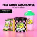 HOLY Iced Tea Blackberry x Black Tea | 50 portions with antioxidants & superfoods | Sugar-free iced tea with Relax formula | Vegan with 100% natural fruit flavours HOLY Iced Tea Blackberry x Black Tea | 50 portions with antioxidants & superfoods | Sugar-free iced tea with Relax formula | Vegan with 100% natural fruit flavours