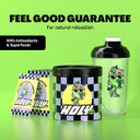 HOLY Iced Tea 10 Tasting Box Acai x Hibiscus with Acai Hibiscus Flavor Powder | 10 Servings with Antioxidants & Superfoods | Sugar Free Iced Tea | Vegan with 100% Natural Fruit Flavors