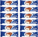Nougat & Milk Chocolate Snack Bar 21.5g - Milk chocolate with a lightly whipped white centre (28 Bars(Half Box)) Nougat & Milk Chocolate Snack Bar 21.5g - Milk chocolate with a lightly whipped white centre (28 Bars(Half Box))