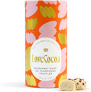 Love Cocoa Caramel Birthday Cake Chocolate Truffles in Luxury Gift Tube - White Chocolate with a Caramel Filling - Perfect For Birthdays, Christmas, Easter & Gifts - Approx 13-15 balls, 150g