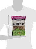 Kirkland Signature Dry Roasted Almonds Seasoned with Sea Salt: 2 Bags of 2.5 Lb