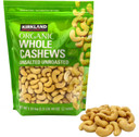 Kirkland Signature Organic Whole Cashews Unsalted Unroasted Nuts Bag Pack 1.13kg