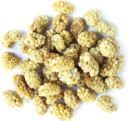 Wholefood Earth Organic Dried White Mulberries  2 kg | Raw | Sundried | GMO Free | Vegan | High Fibre | Certified Organic