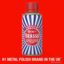 Brasso Metal Polish Liquid 175ml, Pack of 4