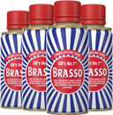 Brasso Metal Polish - Gorgeous Gloss with Radiant Shine and Dazzling Effect, Long-Lasting Shine 17ml (Box of 4)