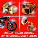 Brasso Liquid Metal Polish, 1L - Pack of 6 Bottles