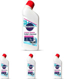 Ecozone Toilet Cleaner Gel, Removes Limescale, Fresh Ocean Breeze Fragrance, 3-in-1 Anti Bacterial Eco Bathroom Formula Naturally Gently Cleans and Freshens, Bleach Free, Vegan Friendly (750ml)