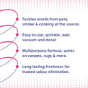 Neutradol Shake It Fresh Carpet Deodoriser, Odour Neutraliser for Carpets & Rugs, Fresh Pink, Multipack of 6 x 350g