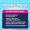 Ecozone Non Bio Liquid Laundry Detergent 1.5 Litre (Pack of 2)