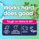 Ecozone Ultra Concentrated Laundry Liquid, Non Bio Detergent, Washing Machine Clothing Stain Removal & Cleaning Solution, Natural Vegan & Non Toxic, Eco Friendly, Gentle on Skin, 50 washes (2L)