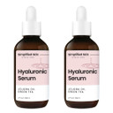 Hyaluronic Acid Vitamin C Serum For Face (2 Oz) W/Green Tea For Timeless Anti-Aging, Moisturizing Retinol Serum Alternative, Hydrating Face Serum Oil By Simplified Skin - 2Pk