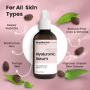 Hyaluronic Acid Vitamin C Serum For Face (2 Oz) W/Green Tea For Timeless Anti-Aging, Moisturizing Retinol Serum Alternative, Hydrating Face Serum Oil By Simplified Skin - 2Pk