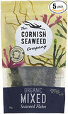 Cornish Seaweed Company Organic Mixed Seaweed Flakes 60g (Pack of 5)