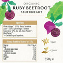 Biona Demeter Organic Sauerkraut Ruby Red 350g - Pack of 6