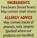 Hodmedod's Split Dried Fava Beans, 500 g