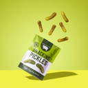 Serious Pig - Chilli Pickled Snacking Gherkins In A Pouch, Crunchy Snacks with Red Chilli, Dill and Garlic, Low Carb, Low Calorie, Drained and Ready to Eat (12 x 40g)