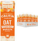 Califia Farms Unsweetened Oat Drink with Calcium & Vitamin D - Dairy Free, Lactose Free, Vegan (6 x 1L)