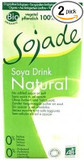 Sojade Organic Natural Soya Drink 1ltr (2 pack)
