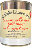 La Belle Chaurienne Label Rouge Toulouse Sausages and Haricot Beans 840g x 2