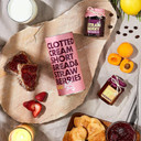 Josh & Jim's Berry Trio Gift Pack, Mini Tasty Strawberry Preserve & Blackcurrant Preserve With Less Sugar 114g, With White Chocolate & Raspberry Shortbread, Produced In UK, 160g Josh & Jim's Berry Trio Gift Pack, Mini Tasty Strawberry Preserve & Blackcurrant Preserve With Less Sugar 114g, With White Chocolate & Raspberry Shortbread, Produced In UK, 160g