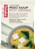 Yutaka Instant Miso Soup Vegetarian 7.5g (Pack of 10) | Plant-Based Japanese Miso with Seaweed & Tofu  Quick & Umami-Rich