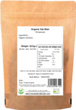 Maven Wholefoods Organic Oat Bran 1kg | GMO Free | Vegan | Natural | Source of Protien | High Fibre | No Additives | Suitable for Vegetarian | Easy to Cook | Packed Fresh in Resealable Bags