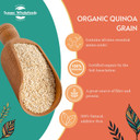 Sussex Wholefoods: Organic Quinoa Grain 2kg - Nutritious, High-Protein Superfood