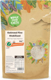 Wholefood Earth Oatmeal Fine Stabilised 3 kg | GMO Free | High Fibre