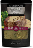 Atkins & Potts Brandy Three Peppercorn Finishing Sauce, 350g Atkins & Potts Brandy Three Peppercorn Finishing Sauce, 350g