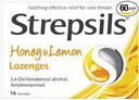 Strepsils Honey & Lemon Lozenges 6x16 Lozenges