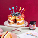 Fearne & Rosie Strawberry Jam, Award Winning, More Fruit & 40% Less Sugar, Vegan Friendly, Gluten Free, 100% Natural Ingredients, No Palm Oil, No Concentrates & B Corporation Certified 6 x 310g Jar