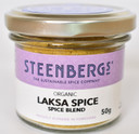 Steenbergs Organic Laksa Spice Mix Standard Jar 50g