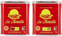 La Chinata Smoked Paprika (D.O.P) Duo | 1 x 70g Sweet & 1 x 70g Hot Tins | Pimentón de la Vera Spanish Paprika Spices for Cooking, BBQ, Paella & Gourmet Dishes | Special Pack by The Spice Specialist