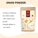 Onion Powder (200g, 7.05oz) l Ground Powder l Ground from Whole Dired Onion l Premium Quality l 100% Natural l No Additives, 200.0 gram