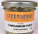 Steenbergs Organic Green Cardamom Pods Standard - 33g