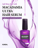 Kundal Intense Repair With Macadamia Damage Care Serum - Premium Hair Essential Oil, Ultra Nourishing Natural Ingredients., White Musk Scented, 3.38 Fl.Oz