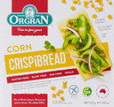 Orgran | Toasted Corn Crispbread | 1 X 125G