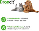 Droncit Tapewormer Tablet For Dogs and Cats (1 Tablet)