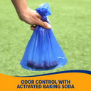 Arm & Hammer Pet Mate 71041 Easy-Tie Waste Bags, Blue, 75-Pack