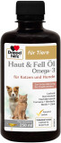 Doppelherz Skin and Fur Oil for Cats and Dogs - To Support Skin Function in Dermatosis and Excessive Hair Loss - 250 ml