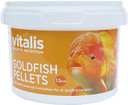 Vitalis Goldfish Flakes 40g & Goldfish Pellets (1.5mm) 140g for Coldwater Goldfish Fish Food Aquarium Tank